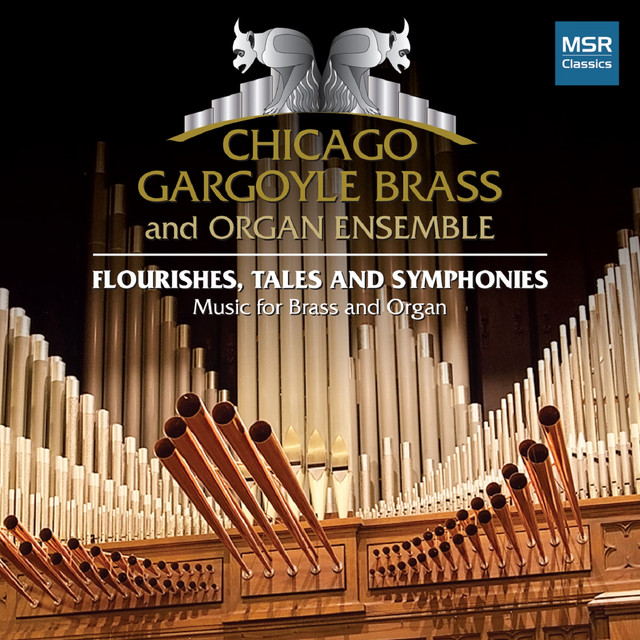 Flourishes, Tales and Symphonies: Music for Brass and Organ album cover