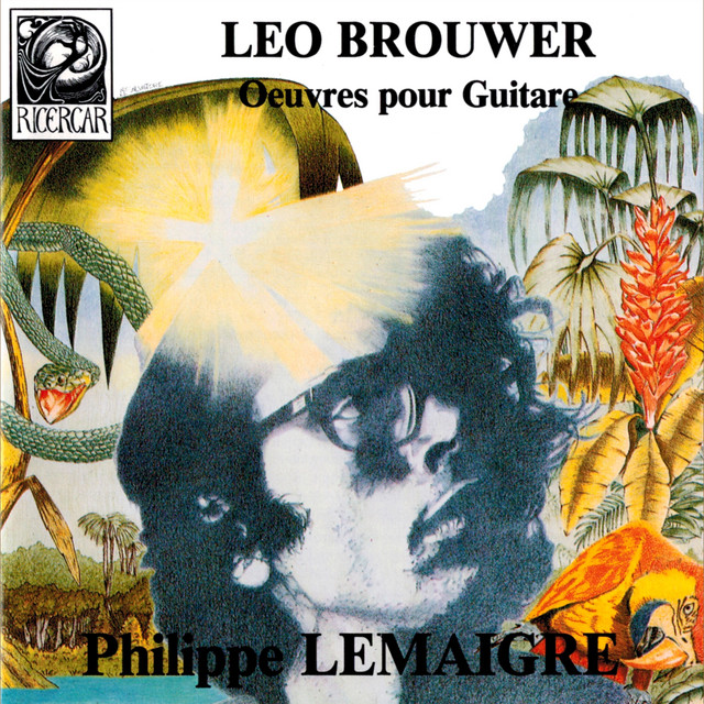 Brouwer: Œuvres pour guitare album cover