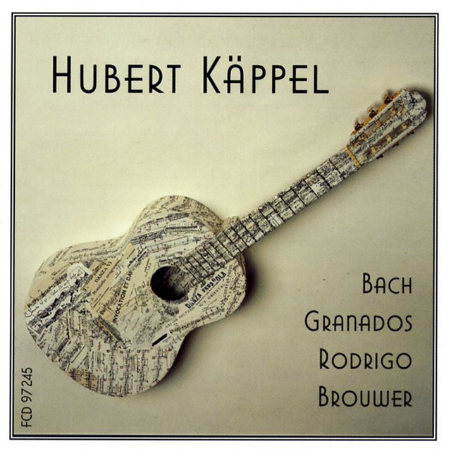 Bach, Granados, Rodrigo and Brouwer album cover