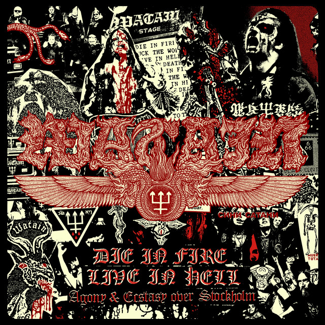 Die in Fire - Live in Hell (Live In Stockholm 2022) album cover
