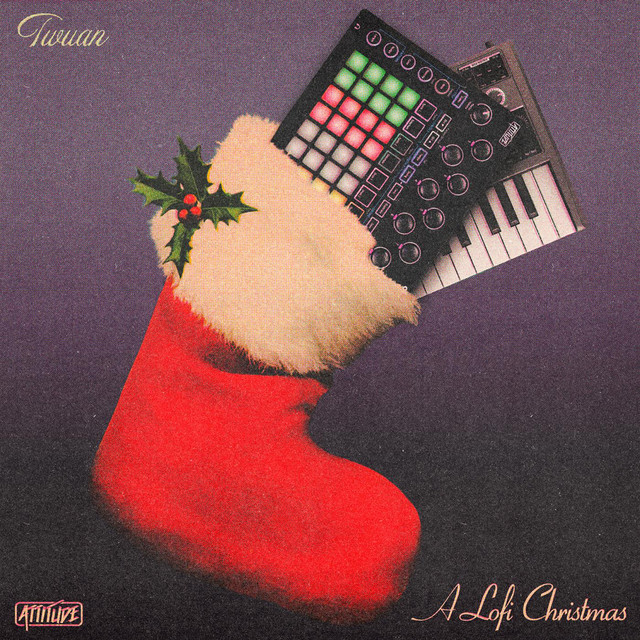 A Lofi Christmas album cover