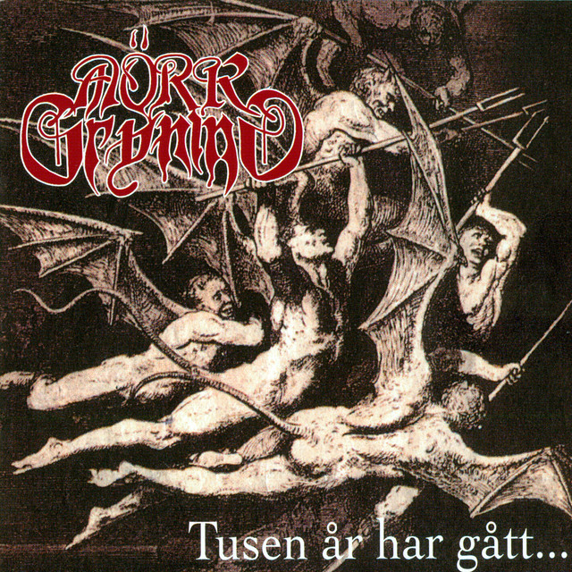 Tusen år har gått album cover