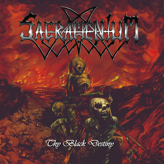 Thy Black Destiny album cover