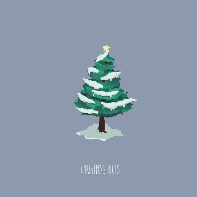 Christmas Blues album cover