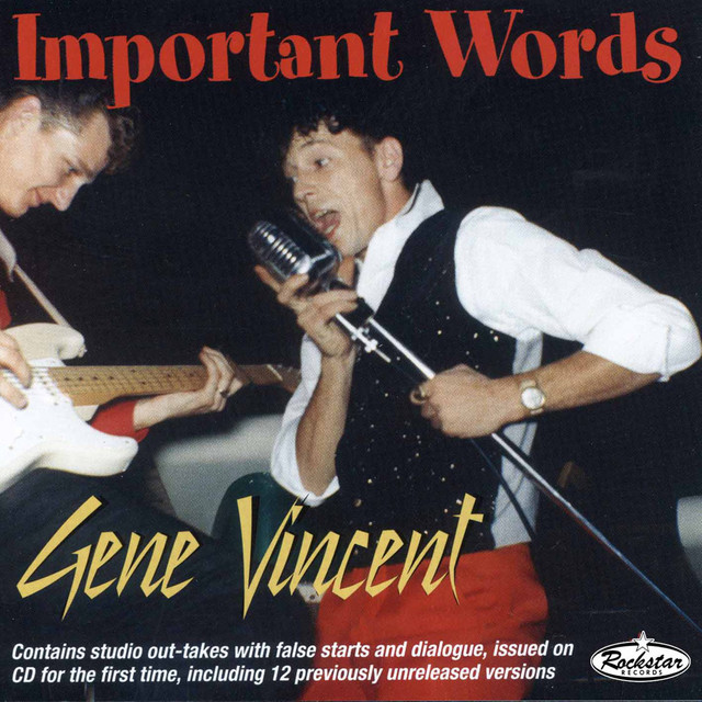 Important Words album cover