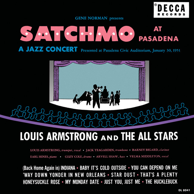 Satchmo At Pasadena album cover