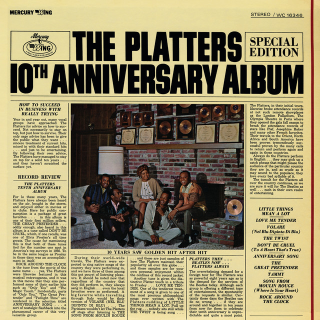 Platters 10th Anniversary Album album cover