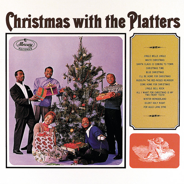 Christmas With The Platters album cover