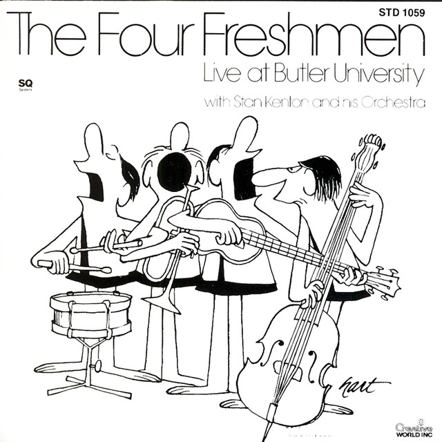 The Four Freshmen - Live At Butler University album cover
