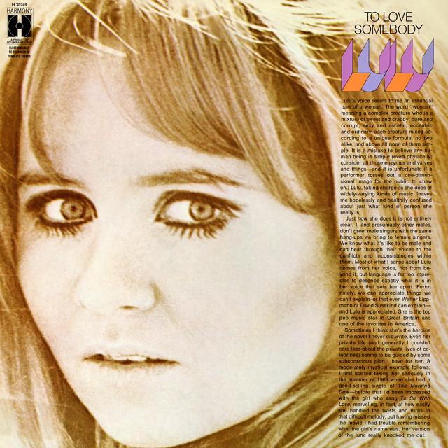 To Love Somebody album cover