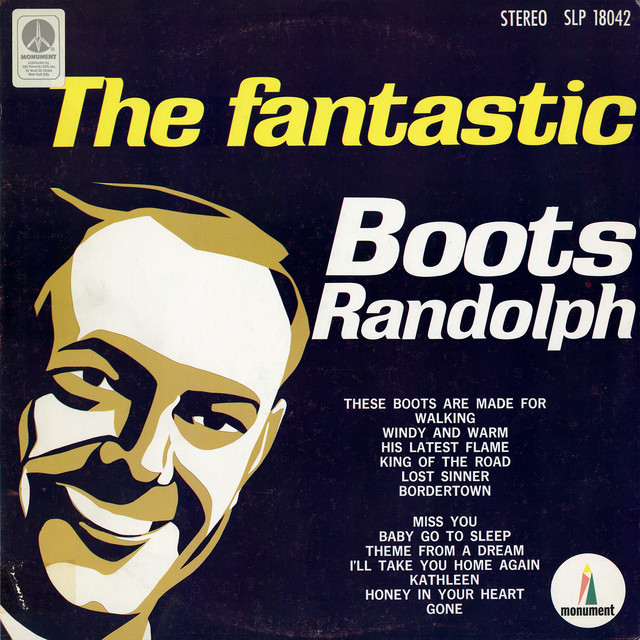 The Fantastic Boots Randolph album cover