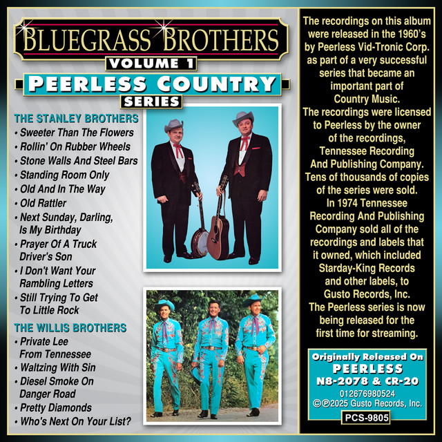 Bluegrass Brothers, Volume 1 album cover