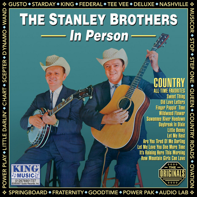 The Stanley Brothers In Person album cover