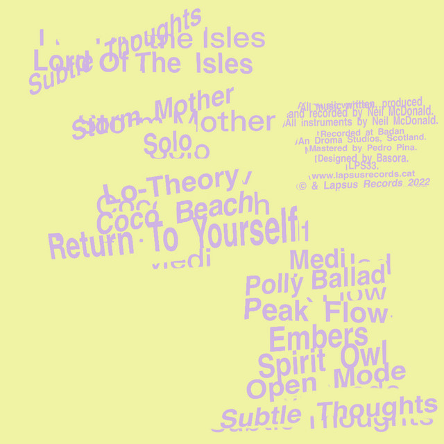 Subtle Thoughts album cover