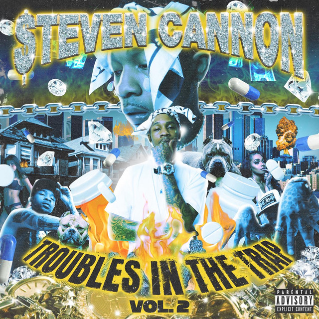 TROUBLES IN THE TRAP, Vol. 2 album cover