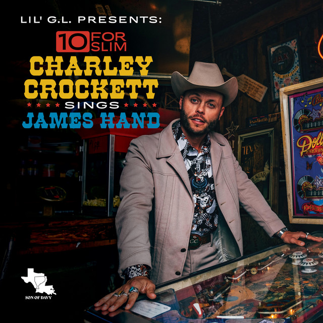 10 for Slim: Charley Crockett Sings James Hand album cover