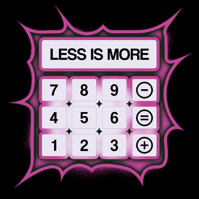 Less is more album cover