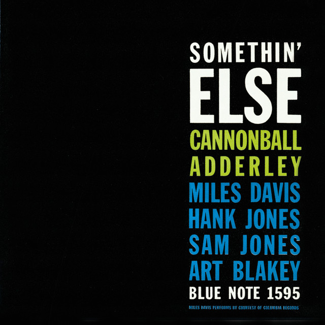 Somethin' Else (Rudy Van Gelder Edition) album cover