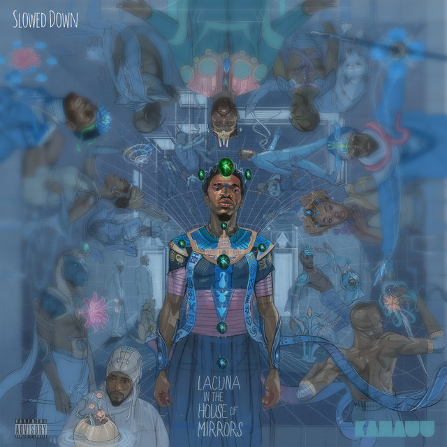 LACUNA in The House Of Mirrors (Slowed Down) album cover