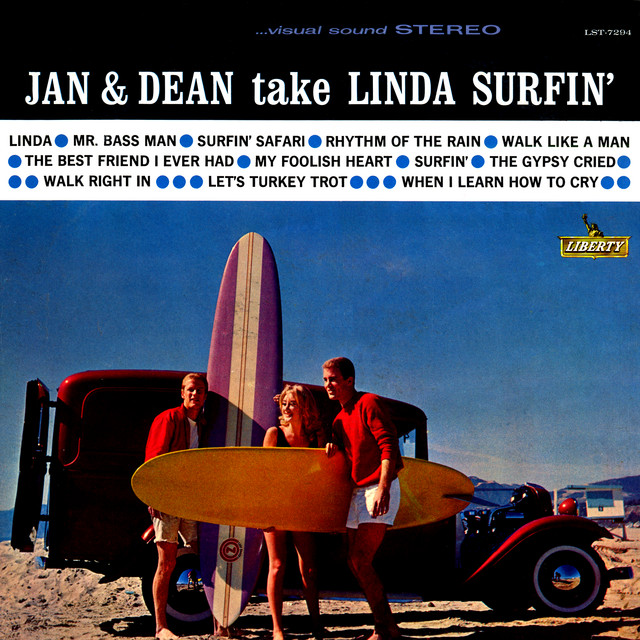 Jan & Dean Take Linda Surfin' album cover