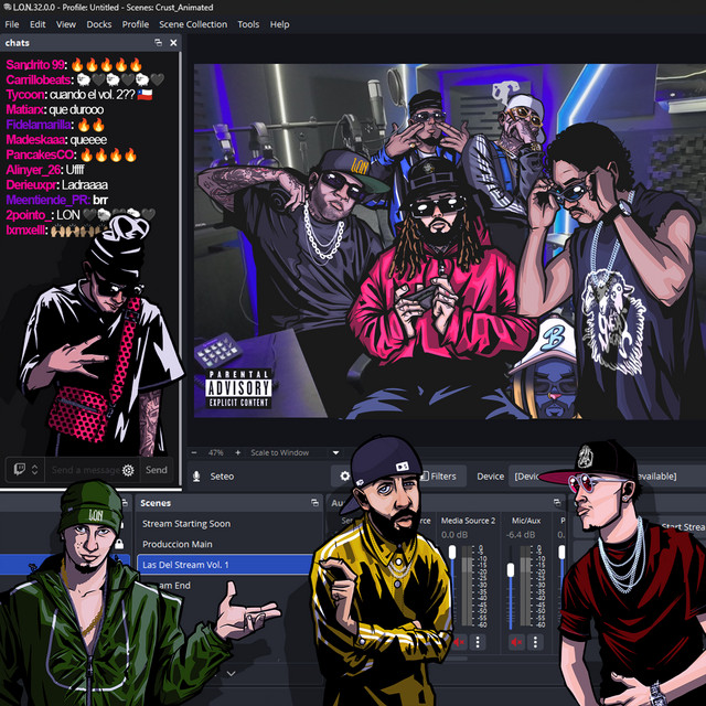 Las Del Stream (Vol. 1) album cover