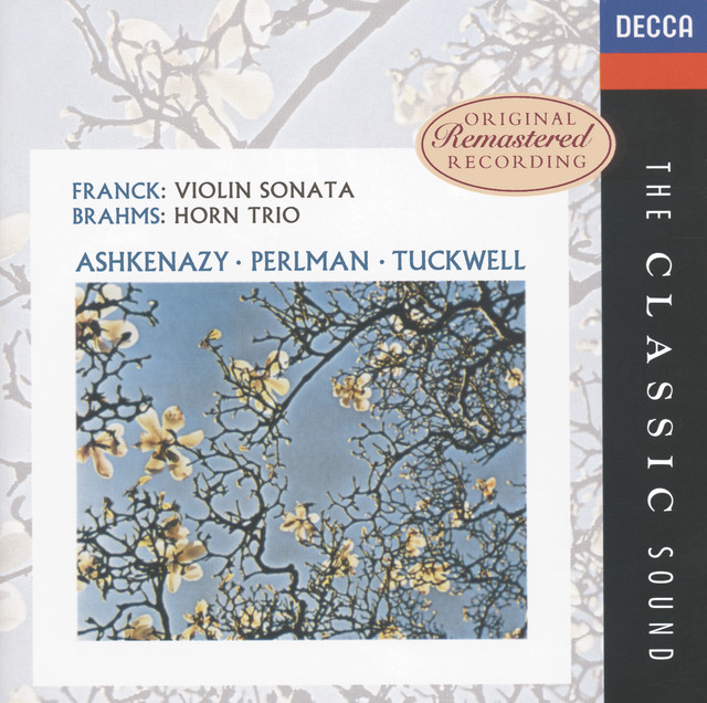 Brahms: Horn Trio – Franck: Violin Sonata album cover