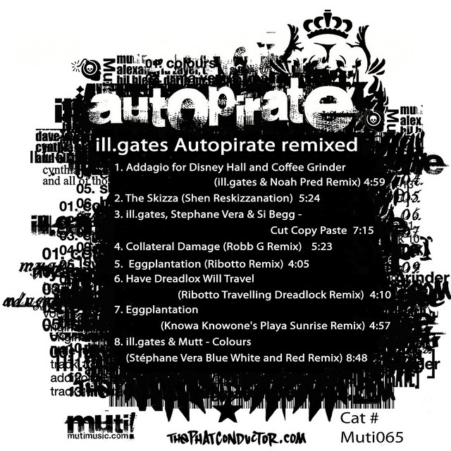 Autopirate Remixed album cover