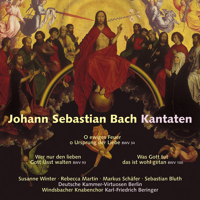 Johann Sebastian Bach: Cantatas / Kantaten BWV 34, BWV 93, BWV 100 album cover