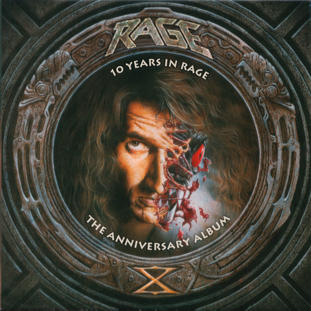 10 Years in Rage album cover