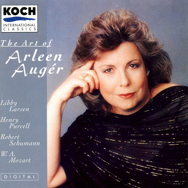 Auger, Arleen - The Art Of Arleen Auger: Larsen, Schumann, Purcell, Mozart album cover