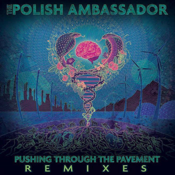 Pushing Through the Pavement (Remixes) album cover