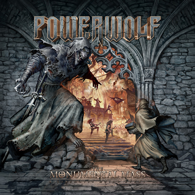 The Monumental Mass: a Cinematic Metal Event album cover