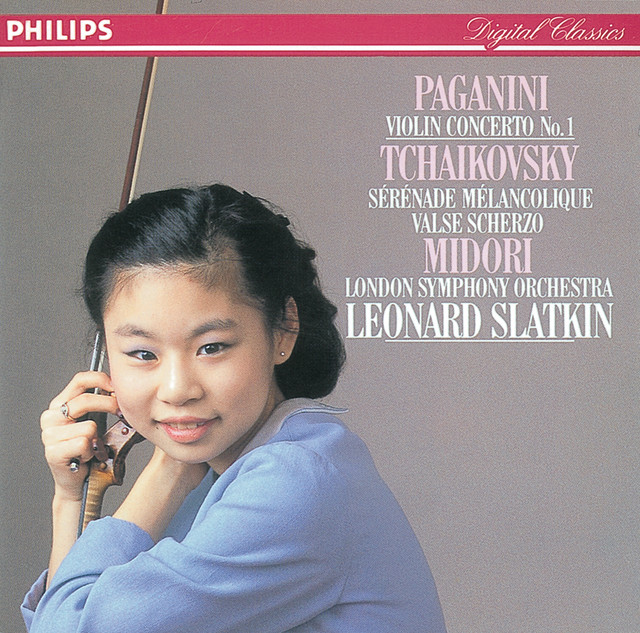 Paganini: Violin Concerto No. 1 - Tchaikovsky: Sérénade mélancolique; Valse-Scherzo album cover