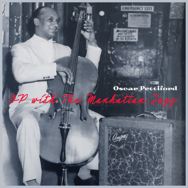 OP with the Manhattan Jazz album cover