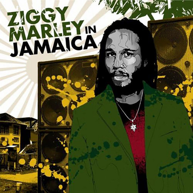 Ziggy Marley In Jamaica album cover