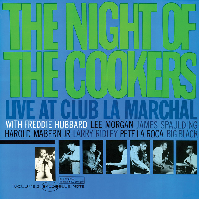 The Night Of The Cookers (Volume Two/Live) album cover