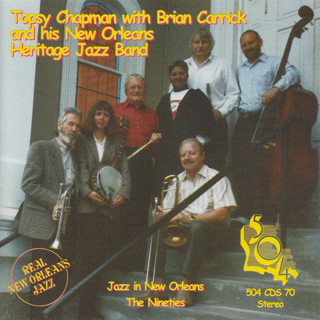 Topsy Chapman with Brian Carrick & His New Orleans Heritage Jazz Band album cover