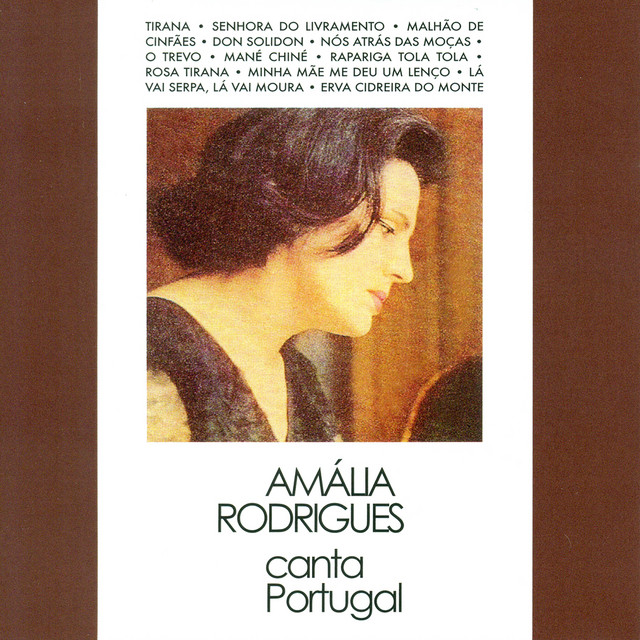 Amália Rodrigues canta Portugal album cover