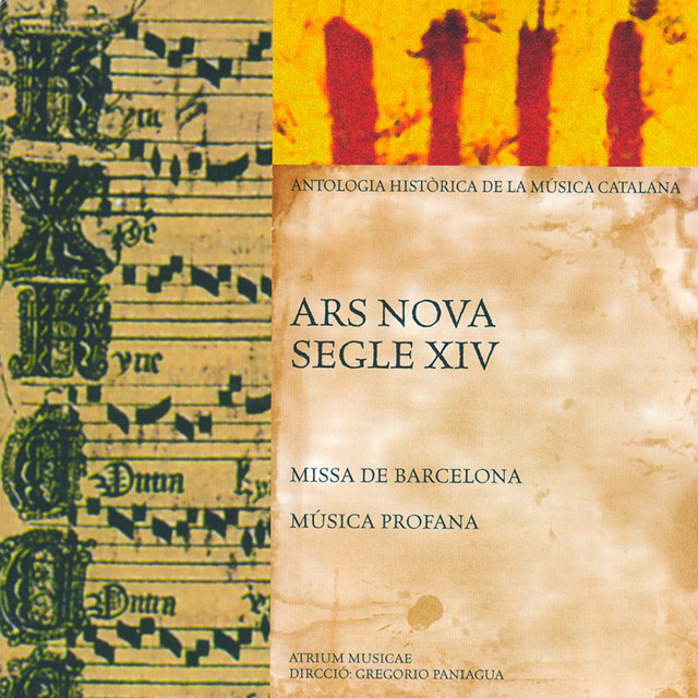 Ars Nova Segle XIV (Antologia Històrica de la Música Catalana) album cover
