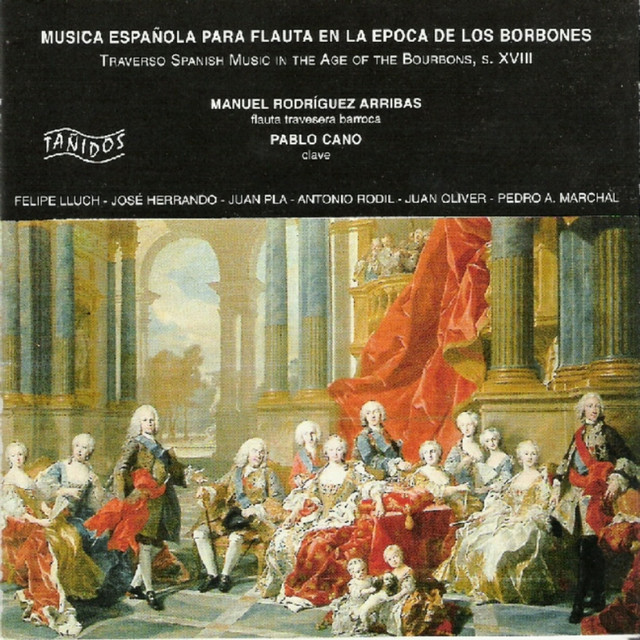 Música Española para Flauta en la Época de los Borbones (Traverso Spanish Music In The Age Of The Bourbons, 18th Century) album cover