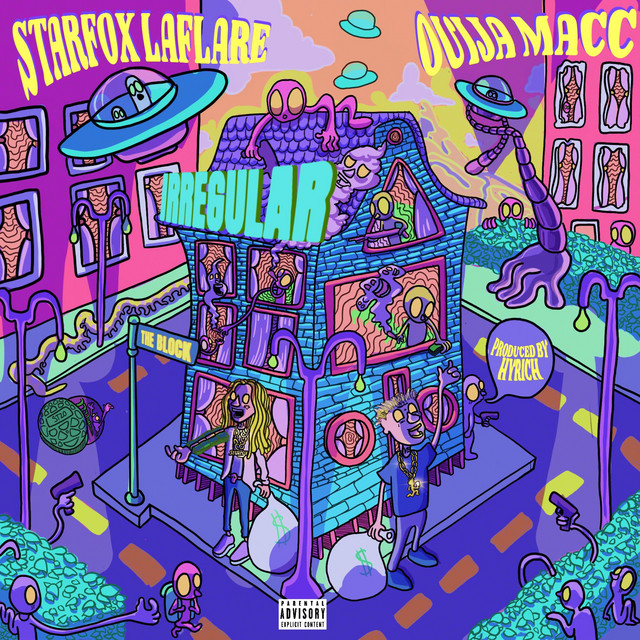 Irregular album cover