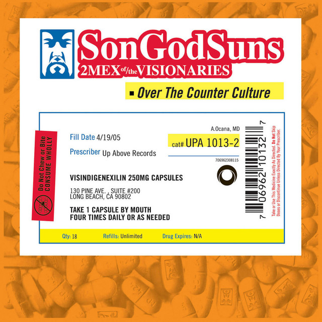 SonGodSuns - Over The Counter Culture album cover