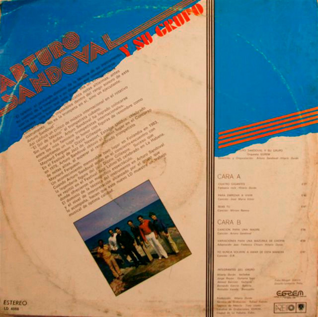 Arturo Sandoval album cover