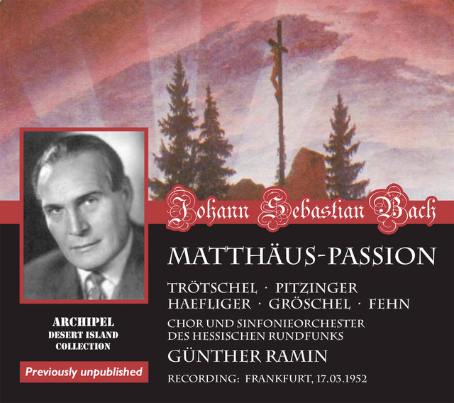 J.S. Bach: St. Matthew Passion, BWV 244 & Christ lag in Todes Banden, BWV 4 album cover