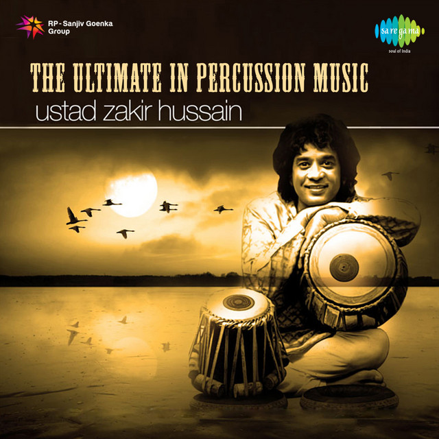 The Ultimate in Percussion Music - Ustad Zakir Hussain album cover
