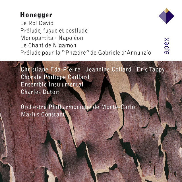 Honegger : Le roi David album cover