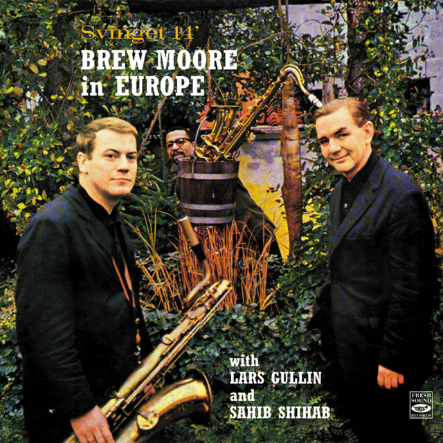 Brew Moore in Europe. Svingtet 14' album cover