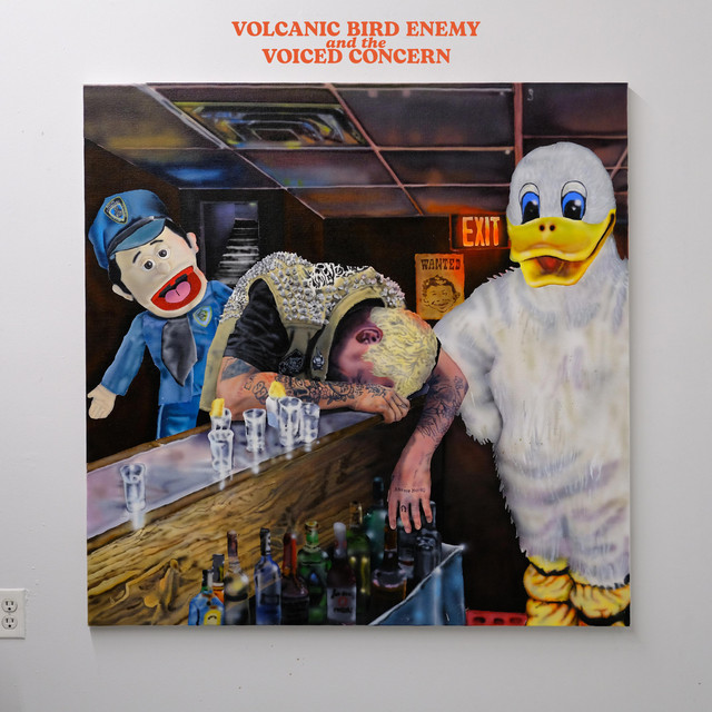 volcanic bird enemy and the voiced concern album cover