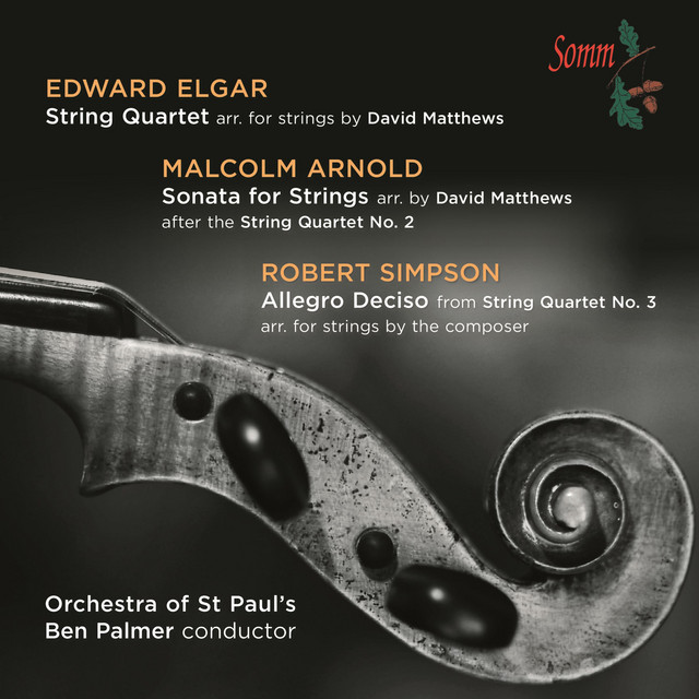 Elgar: String Quartet - Arnold: Sonata for Strings - Simpson: Allegro deciso album cover