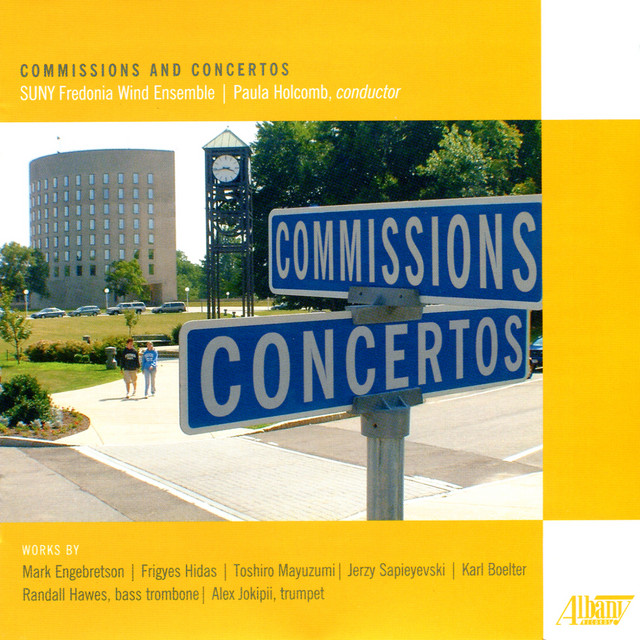 Commissions and Concertos album cover